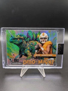 Nico Iamaleava 2024 Wild Card Elimination Dino-Might Green /20 - Picture 1 of 2