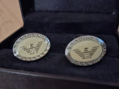 Par de gemelos Emporio Armani en caja original Foto 1 de 4