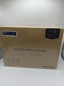 NETGEAR 4-Stream AX1800 WiFi 6 Router Model R6700AX New Sealed - Photo 1/5