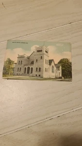 Vintage SPENCER, IN Postkarte - BAPTIST CHURCH IND - Bild 1 von 2