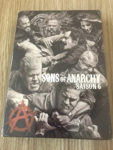 COFFRET 5 DVD SÉRIE SONS OF ANARCHY SAISON 6 NEUF SOUS BLISTER FRANÇAIS RARE - Foto 1 di 2