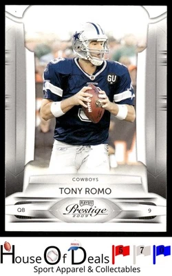 2009 Playoff Prestige #27 Tony Romo Dallas Cowboys Football card - Image 1 of 2