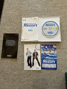 Wii Sports Resort Nintendo Wii Video Game with Manual and box - Picture 1 of 6