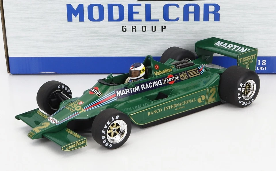 1/18 MCG - LOTUS - F1  79 TEAM MARTINI RACING N 2 2nd ARGENTINA GP 1979 MCG18621 - Immagine 1 di 1
