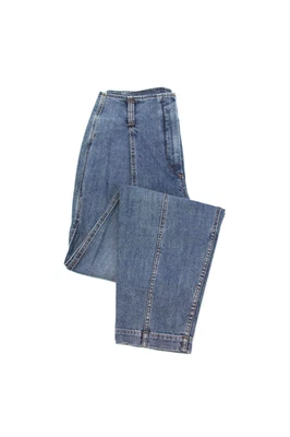 NWT$1595 Brunello Cucinelli Women Hi-Waist Jeans With Beaded Accent 42/ 6US W242 - Image 1 of 4