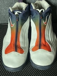 Scarpe Nike Air Flight Pro vintage 1999 con zip 630395-102 US da uomo taglia 11,5 retrò - Foto 1 di 12