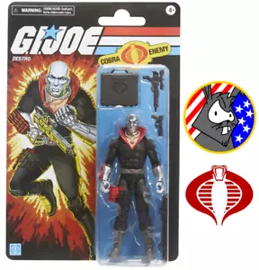 Figura Hasbro Destro Retro Cardado - Serie Clasificada GI JOE - 6 pulgadas - Imagen 1 de 4