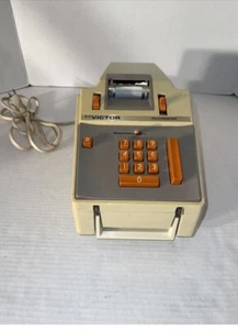 Electric Tally Master By Victor Vintage Adding Machine-Print Calculator 675750 - Picture 1 of 3