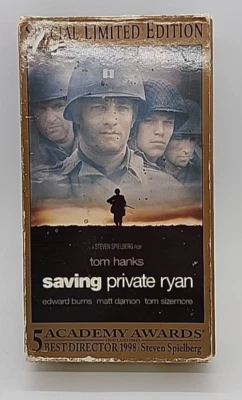 Saving Private Ryan (VHS, 2000, 2-Tape Set, Special Limited Edition) - Image 1 of 3