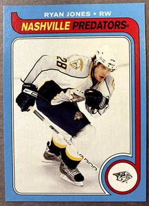 2008-09 O-Pee-Chee Update 1979-80 Retro #769 Ryan Jones Nashville Predators RC - Picture 1 of 1