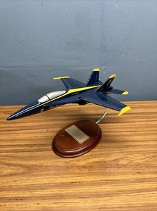 Mastercraft Collection F/A-18 Hornet Blue Angels Boeing McDonnell Model Jet - Picture 1 of 12