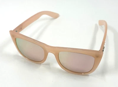 Sunglasses Avon 2018 Pink Hope Mirrored Iridescent Lenses Hope Symbol on Arm - Image 1 of 4