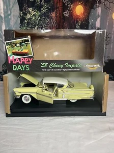 1958 Chevy Impala Happy Days ERTL da collezione American Muscle 1:18 pressofuso - Foto 1 di 15