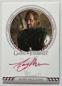 Rory McCann Sigil Autograph, Game of Thrones Legends of the Realm - Picture 1 of 2