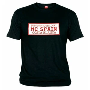 49 Hells Angels Costa Blanca Support81 Camiseta Negra - Imagen 1 de 4