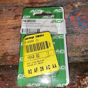 1965-1967 Mustang Seat Slide Spacer (2) NEW - Picture 1 of 2