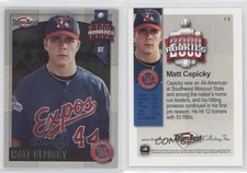 2000 Team Best Rookies Silver Foil Matt Cepicky Matthew Cepicky #13 Rookie RC