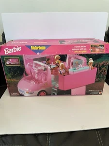 Barbie Motorhome RV Camper 1996 Mattel Large Version W Box Incomplete Has Damage - Picture 1 of 14