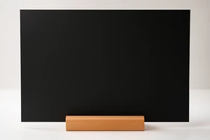 A3 Table top chalkboard blackboard & Stand display pub wedding restaurant bar - Picture 1 of 3