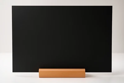 A3 Table top chalkboard blackboard & Stand display pub wedding restaurant bar - Image 1 of 3