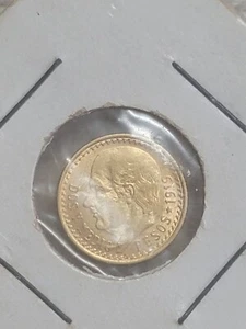 Rare 1919 Gold 2.5 Peso Mexican Dos y Medio Pesos Gold Coin - Picture 1 of 4