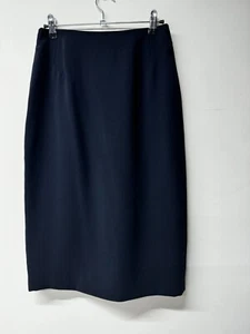 Hobbs Damenrock Größe 6 marineblau Bleistift maßgeschneidert elegant Rock Top Zustand - Bild 1 von 13