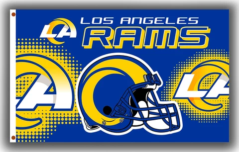 Los Angeles Rams Football Team Memorable New Flag 90x150cm 3x5ft Fan Best Banner Cover