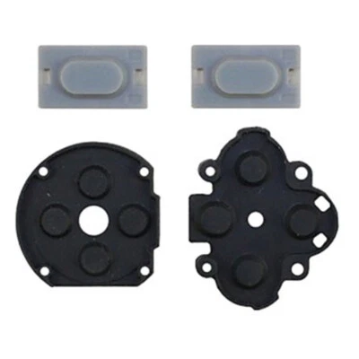 Black Silicon Rubber Button Switch Conductive Pad Replacement for Sony PSP 1000 - Image 1 of 2