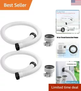 Convenient Installation 1.5" x 59" Pool Hose Kit for Above Ground Pools - Picture 1 of 9