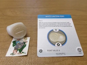 =Anillo Linterna Blanca HeroClix DC GUERRA DE LUZ S301 con tarjeta = - Imagen 1 de 1