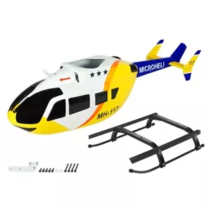 Microheli Aerógrafo Fibra de Vidrio EC145 Escala (D) - OMP Hobby M2 / EVO / MK2 - Imagen 1 de 1