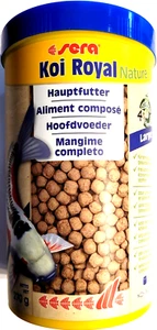 sera Koi Royal Nature Large 25 cm, 1000 ml 270g MHD: 04.2026 Hauptfutter - Bild 1 von 5