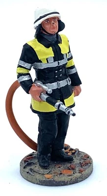 Figurine Del Prado plomb soldat Pompier Munich Tenue de Feu - Photo 1/2