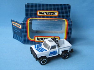 Matchbox Ford Flareside Pickup UK Promo Deb White Body Boxed Toy Model Car 65mm - Imagen 1 de 2