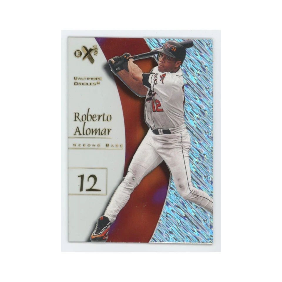 Roberto Alomar 1998 SkyBox E-X2001 acetato #16 Baltimore Orioles casi nuevo Foto 1 de 3