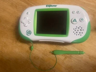 Leapfrog Leapster Explorer 39100 Learning Handheld Game System Green Children - Image 1 of 4