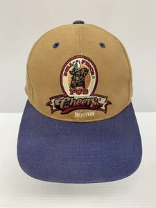 Cheers Baseball Hat Boston Bull Finch Pub Cap Adjustable Strap TV Show - Picture 1 of 11