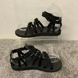 Teva Women's Classic Strappy Sport Sandal, Black, Size Uk 5 New Without Box - Picture 1 of 9