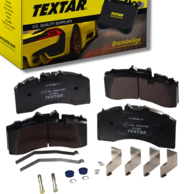 Textar 2922801 8200 für BPW KH SH SKH SKM Bremsbelagsatz Scheibenbremse V+H - Bild 1 von 3