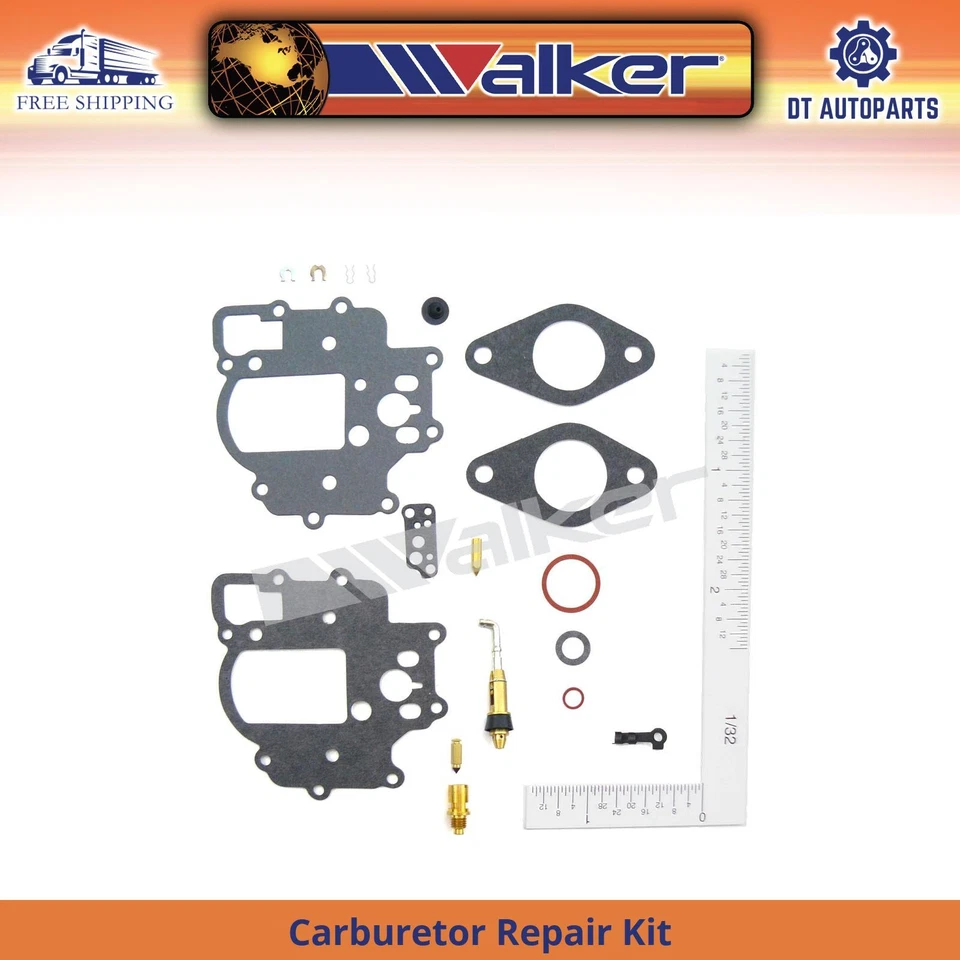 For 1960, 1963-1969 Chevrolet Bel Air Carburetor Repair Kit Walker - Image 1 of 1