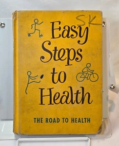 Easy Steps to Health Laidlaw Brothers 1954 Elementary Textbook Hardcover - Picture 1 of 8