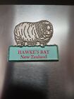 Hawkes Bay New Zealand Sheep Rubber Fridge Magnet Made in USA