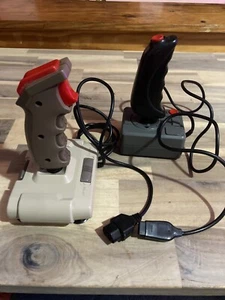 Vtg Lot Nintendo NES & Atari Quickshot And Quick Shot Style Joystick Controller - Picture 1 of 3
