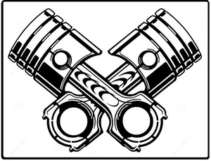 2pz Pistoni Grandi 7x5-1/2 Modello Stencil Pittura Aerografo #4 - Foto 1 di 1