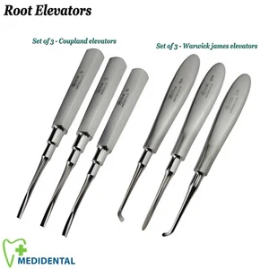 Dental Root Extraction Elevator Warwick James Coupland Surgical Dentist Elevator - Picture 1 of 10