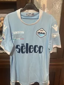 4900/33 LAZIO MACRON MAGLIA FINALE SUPERCOPPA Lazio-Juve SELECO T-SHIRT - Foto 1 di 7