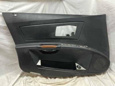 2003-2007 CADILLAC CTS DRIVER FRONT Left LH Door Panel OEM Black Woodgrain  - Image 1 of 4