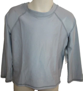 Gray Long Sleeve Rash Guard Swim Shirt Gerber Kids 4T New - Picture 1 of 5