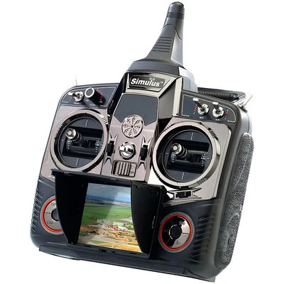 Simulus GPS Drohne: FPV Profi-Fernsteuerung DEVO-F7 2,4 GHz DSSS - Bild 1 von 3