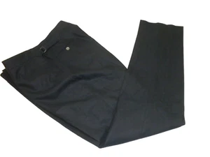 Pantalone Thomas rosa uomo 44x33 blu lana piatto davanti dritto vestito pantalone Italia - Foto 1 di 11